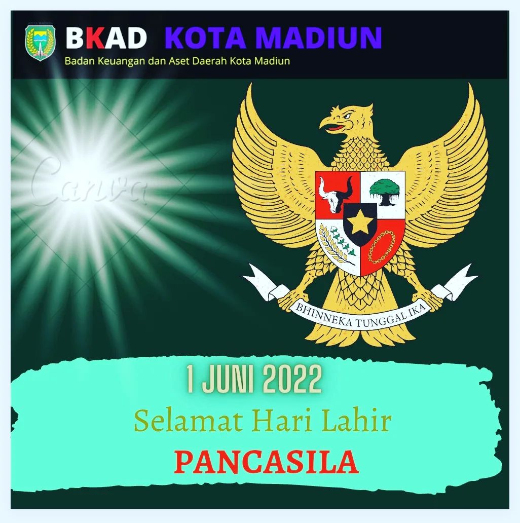 Selamat Hari Lahirnya Pancasila 1 Juni 2022 Badan Keuangan Dan Aset